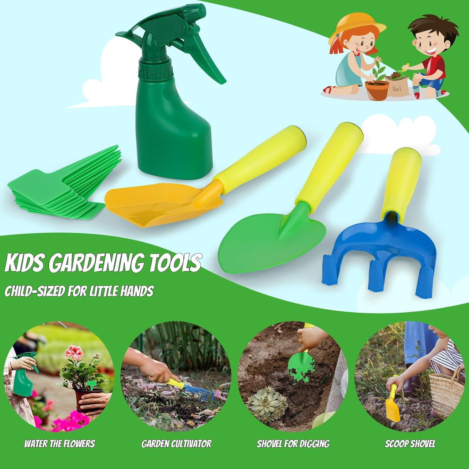 Juego de Jardinería Magic4U para Niños - 22 Piezas
