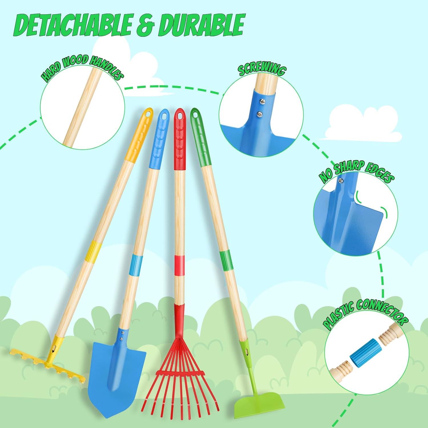 Juego de Jardinería Magic4U para Niños - 22 Piezas