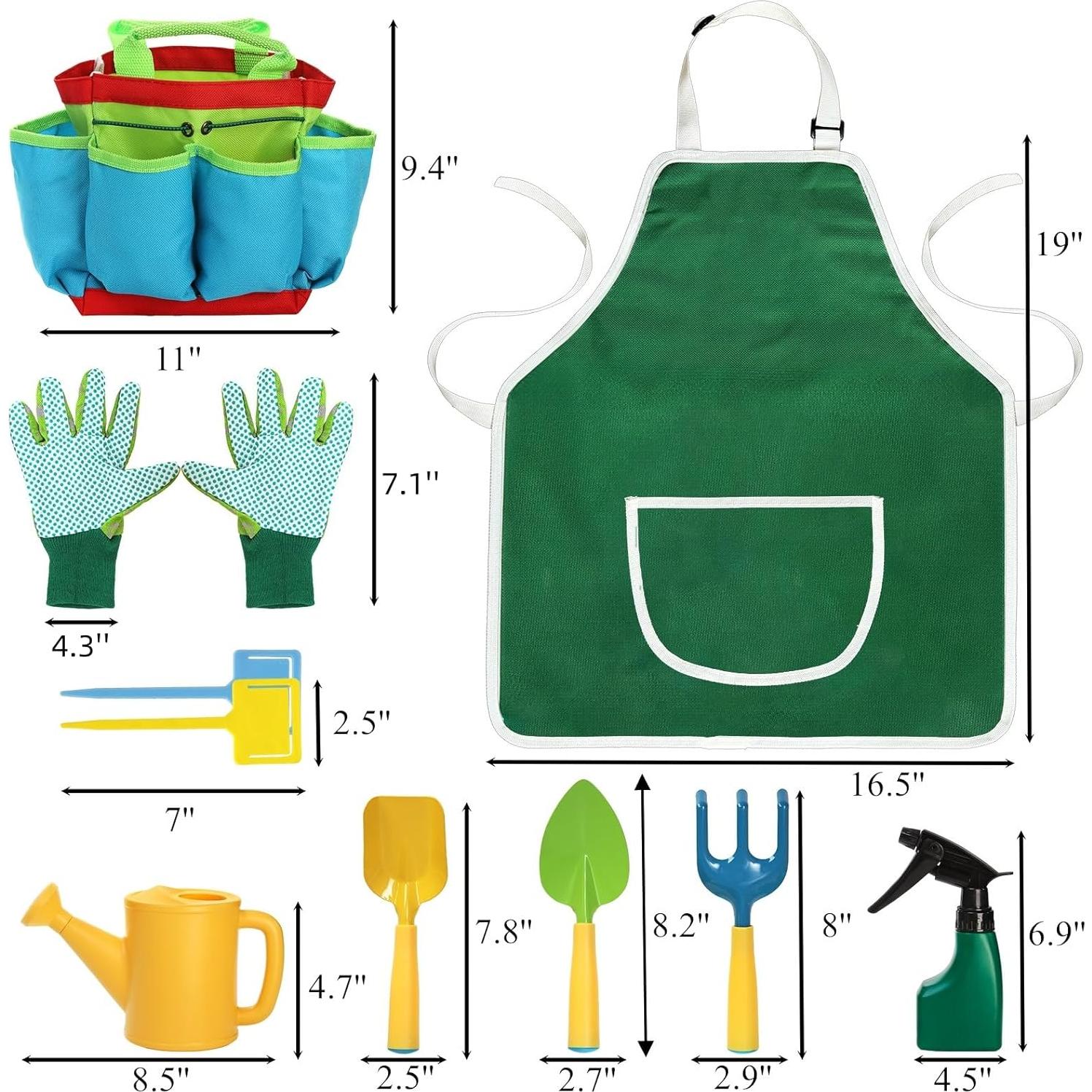 Juego de Herramientas de Jardín para Niños Cididu 9 Piezas