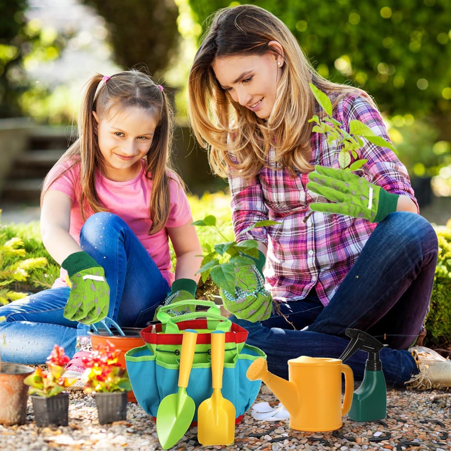 Juego de Herramientas de Jardín para Niños Cididu 9 Piezas
