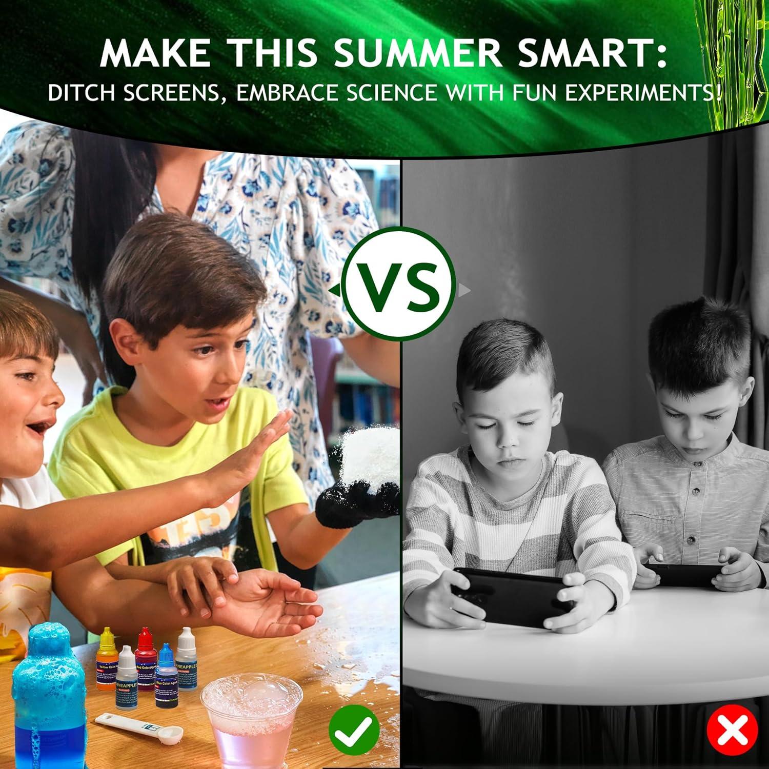 Kit de Ciencia Japace 100+ Experimentos STEM para Niños 4-12 Años