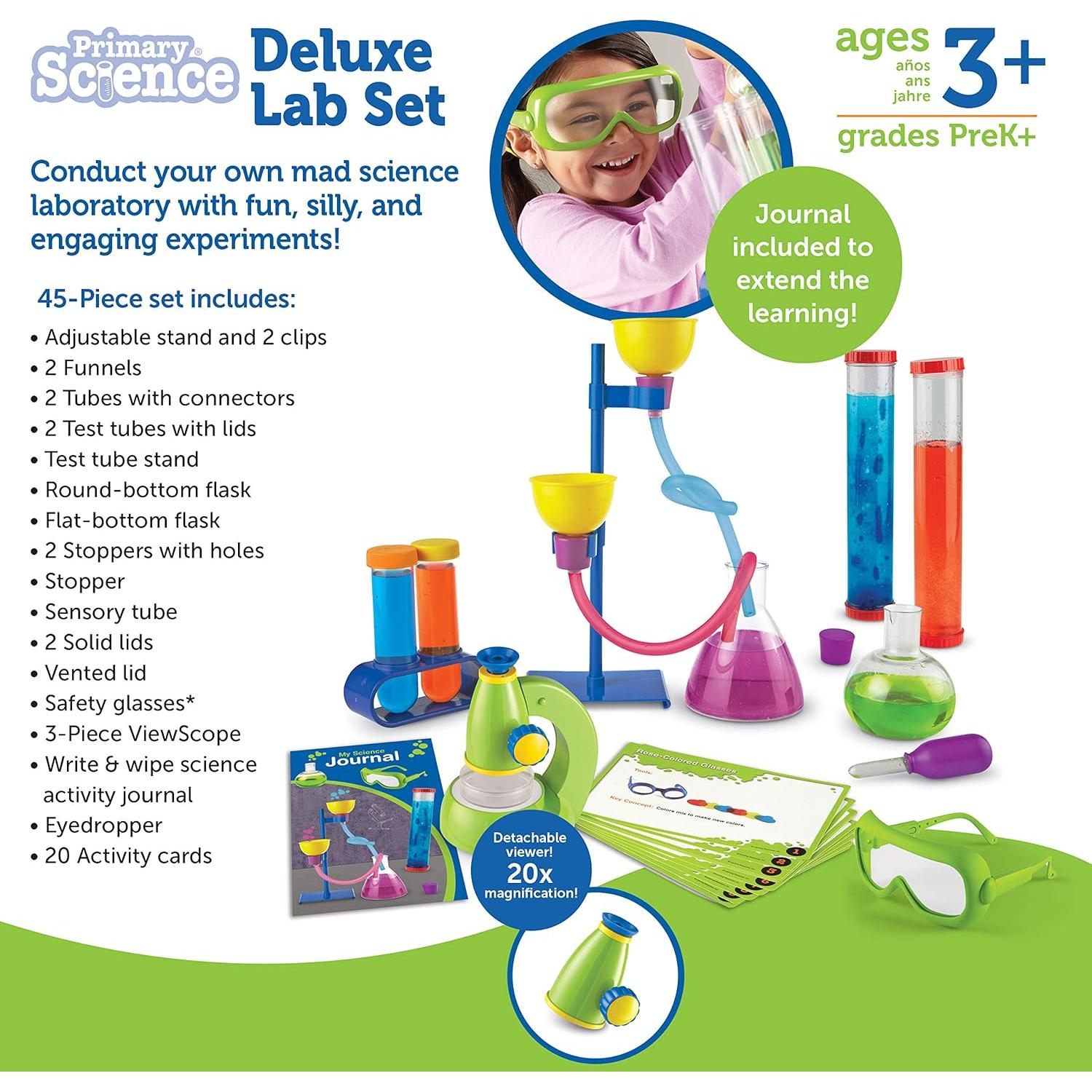 Juego de Laboratorio Deluxe Learning Resources - 45 Piezas STEM