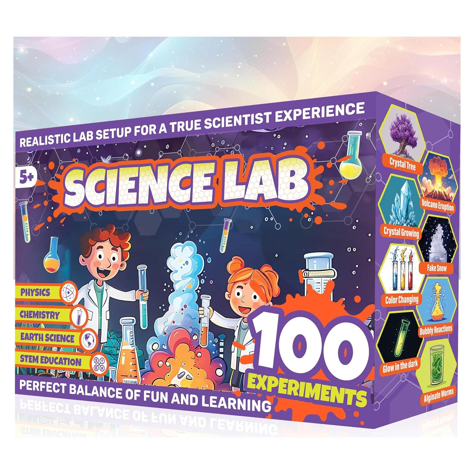 Kit de Ciencia para Niños Create.It SK1001 - 100 Experimentos