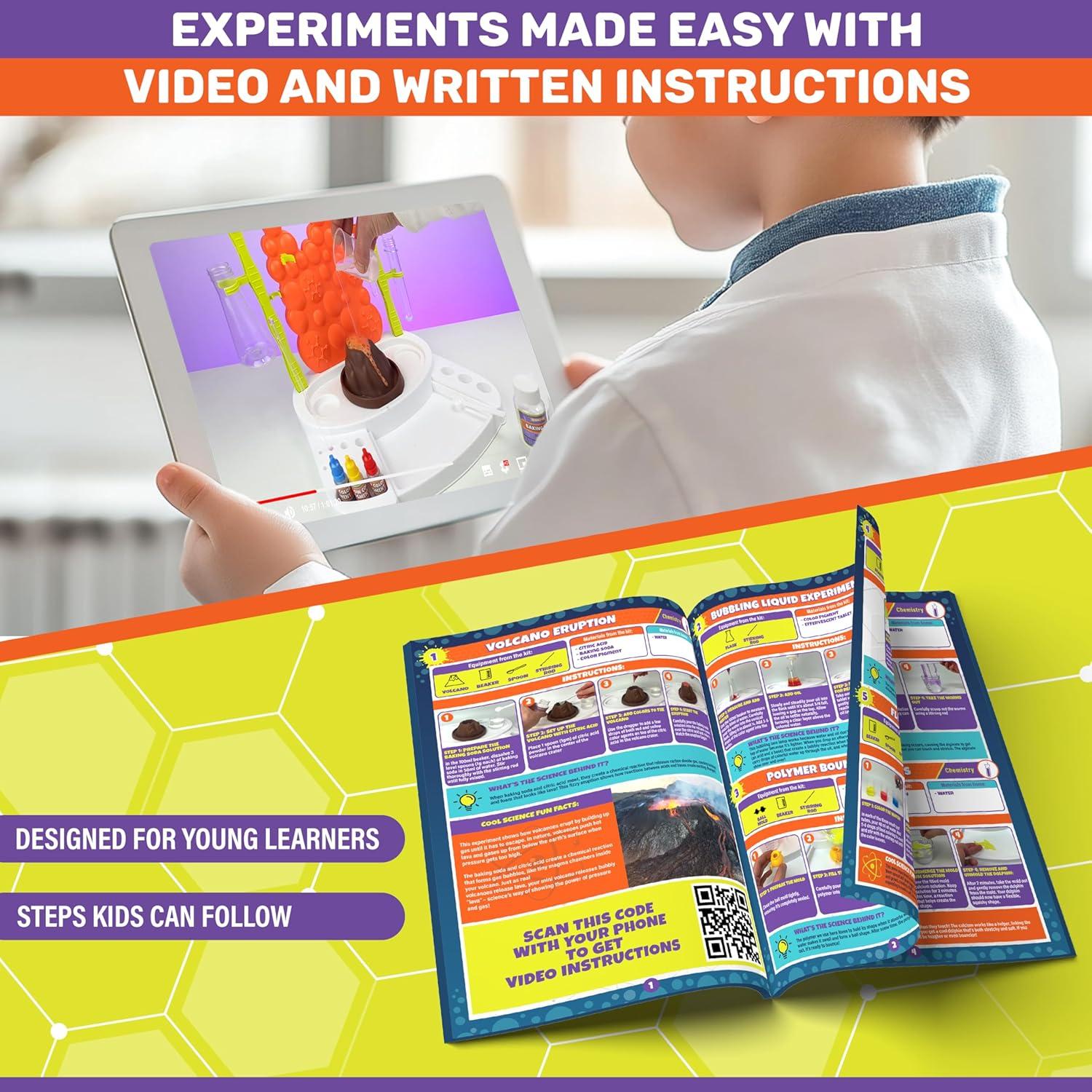 Kit de Ciencia para Niños Create.It SK1001 - 100 Experimentos