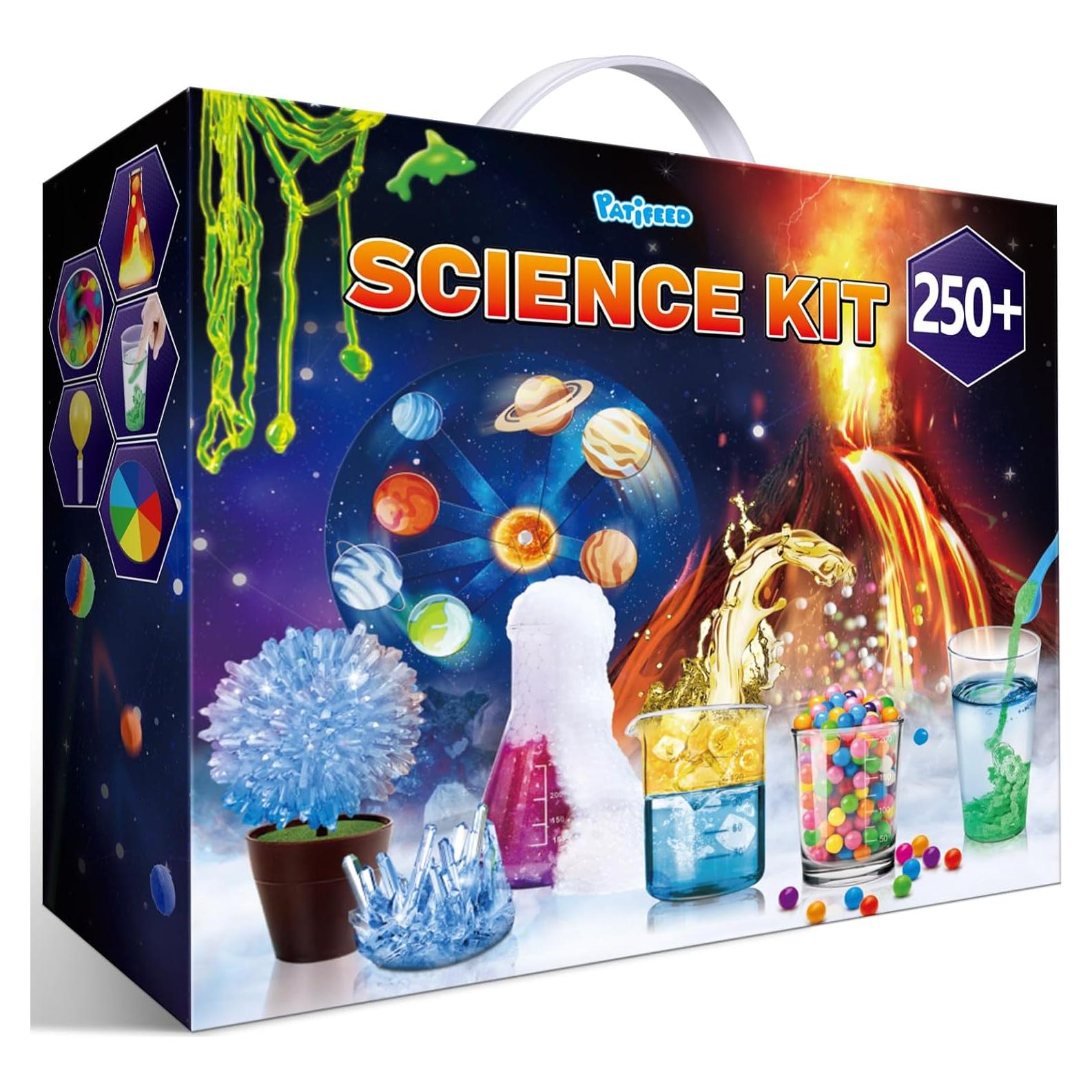 Kit de 250 Experimentos Científicos PATIFEED para Niños