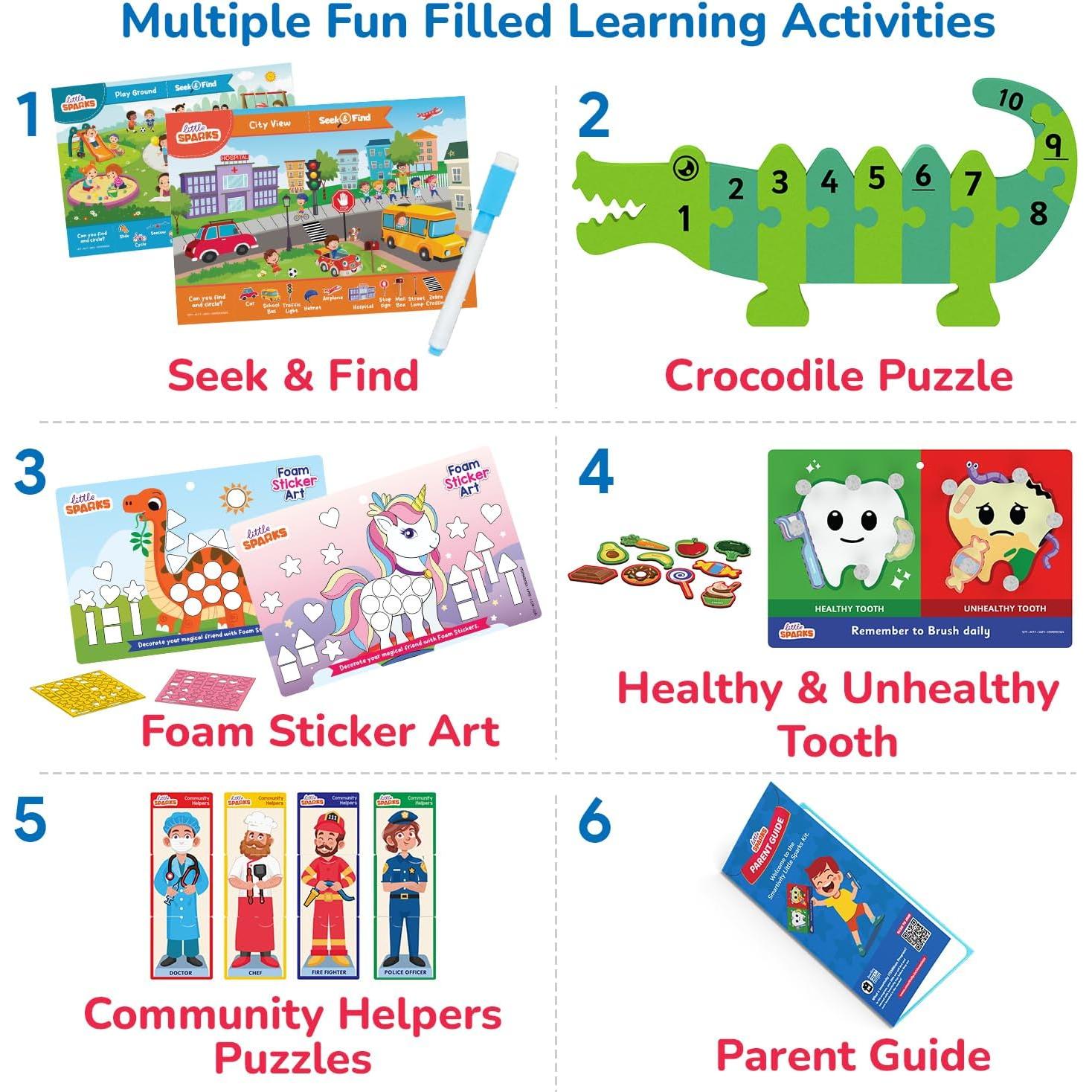Kit de Juego y Aprendizaje Montessori Smartivity 3-5 Años