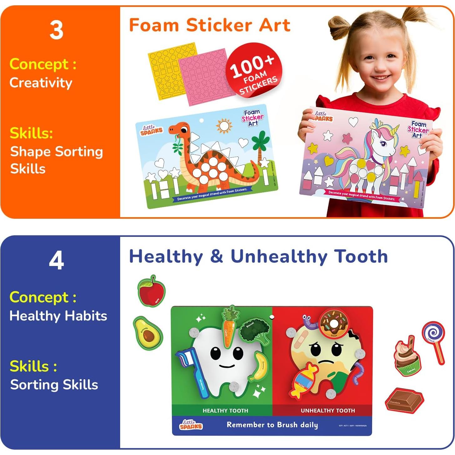 Kit de Juego y Aprendizaje Montessori Smartivity 3-5 Años