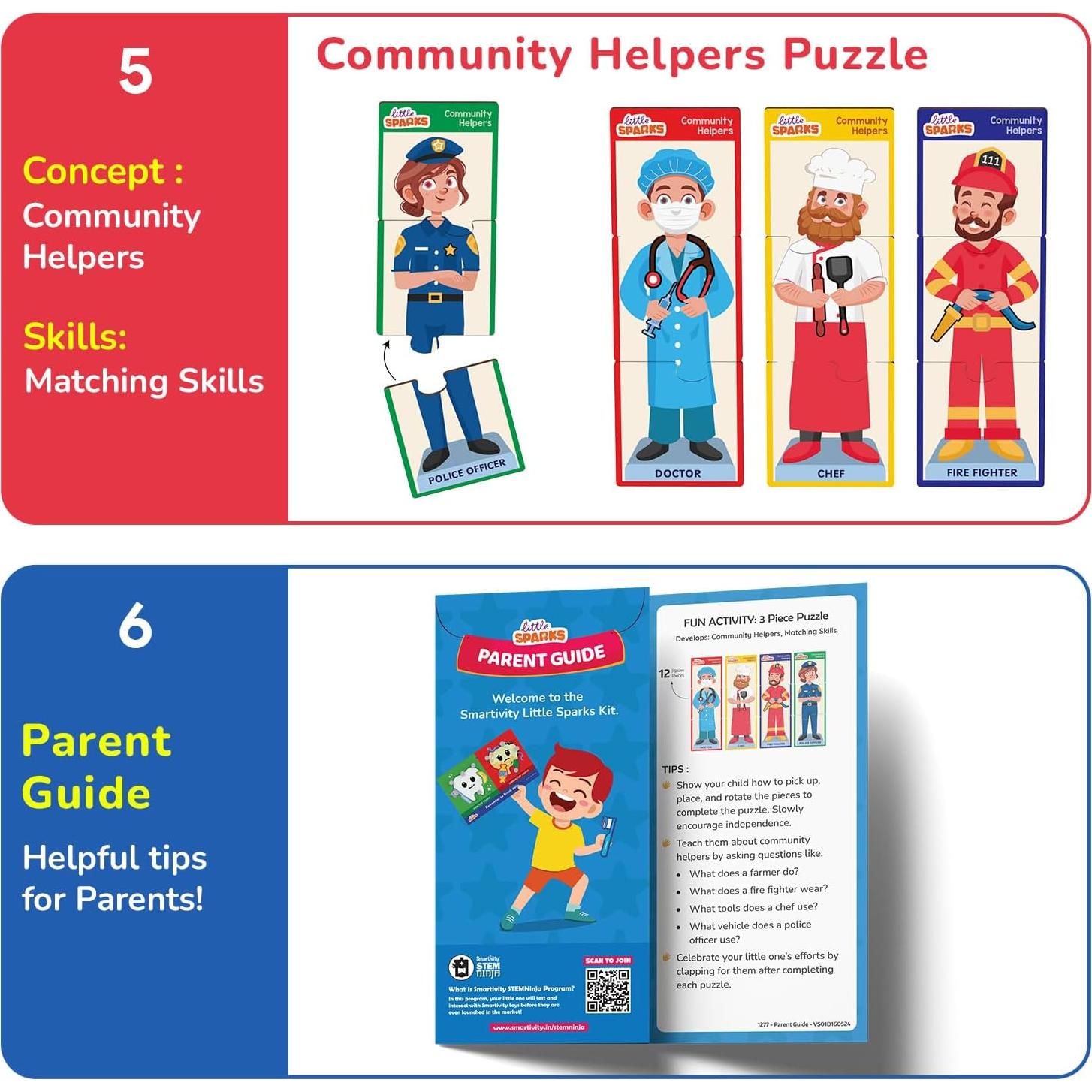 Kit de Juego y Aprendizaje Montessori Smartivity 3-5 Años