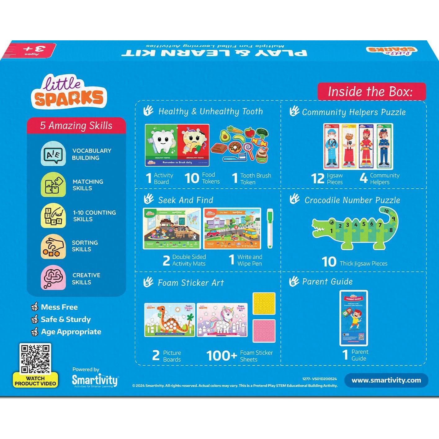 Kit de Juego y Aprendizaje Montessori Smartivity 3-5 Años