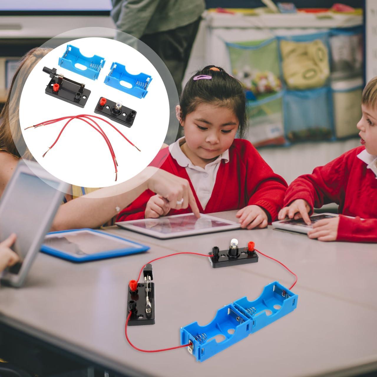 Kit de Circuito Eléctrico DIY Wakauto para Niños 8-12 Años