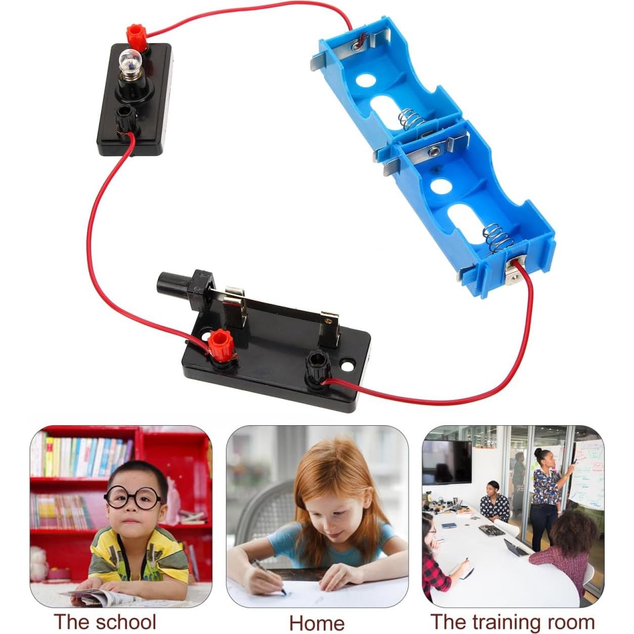 Kit de Circuito Eléctrico DIY Wakauto para Niños 8-12 Años