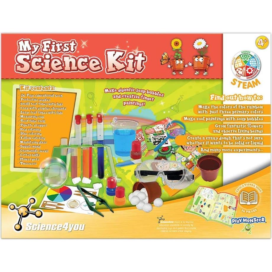 Kit de Ciencia Science4you - 26 Experimentos Educativos para Niños