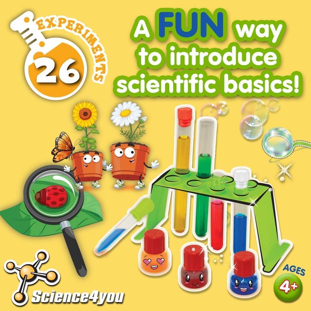 Kit de Ciencia Science4you - 26 Experimentos Educativos para Niños