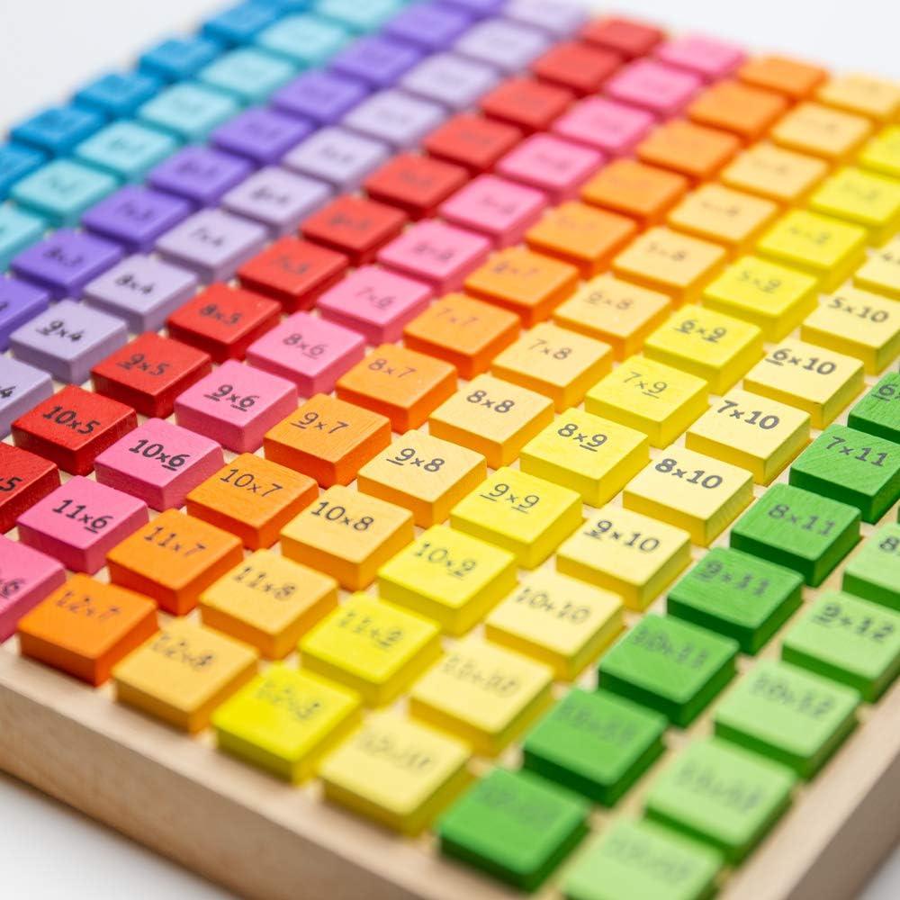 Juego de Mesa de Multiplicación Bigjigs Toys - 185 Piezas
