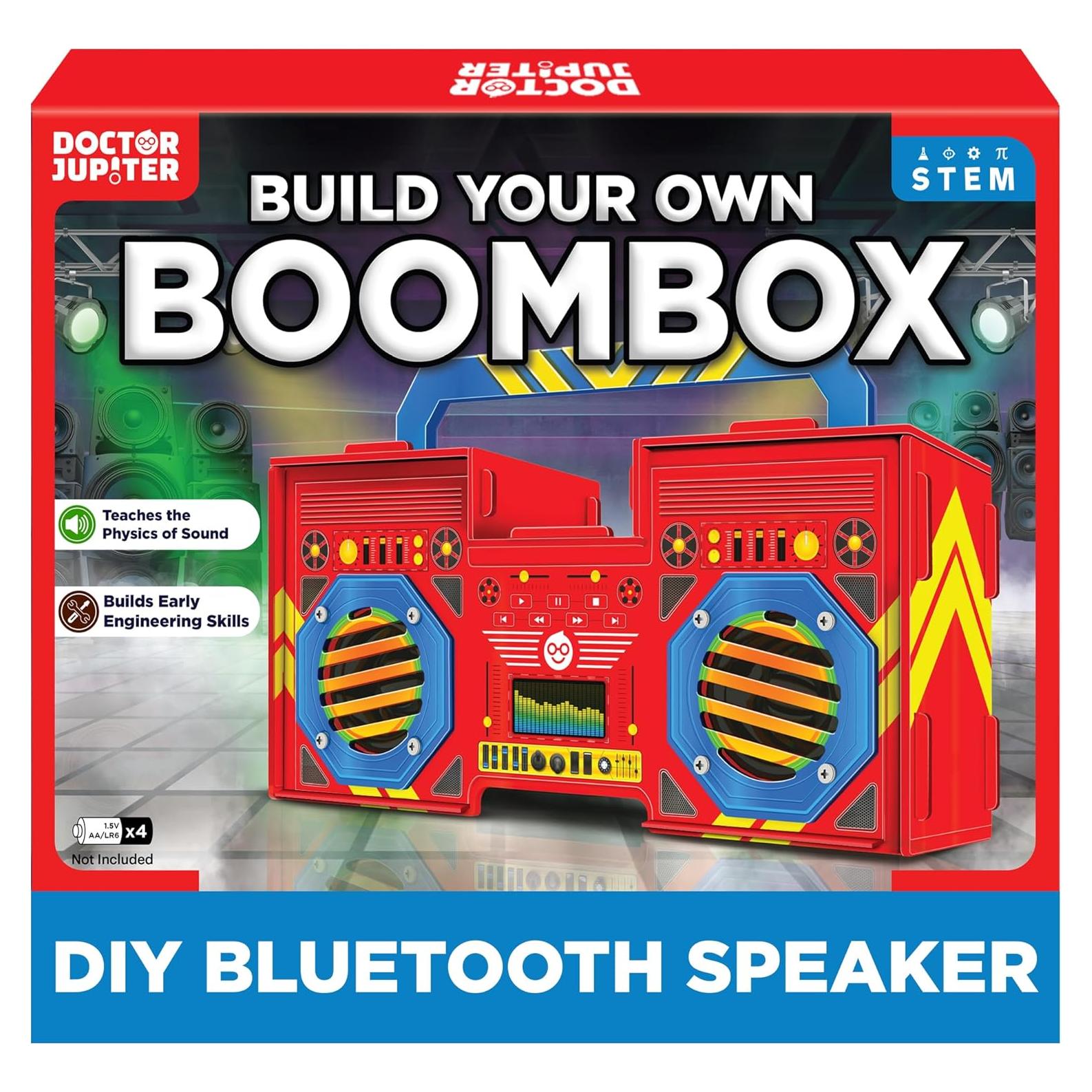 Kit DIY Altavoz Bluetooth Doctor Jupiter para Niños 8+