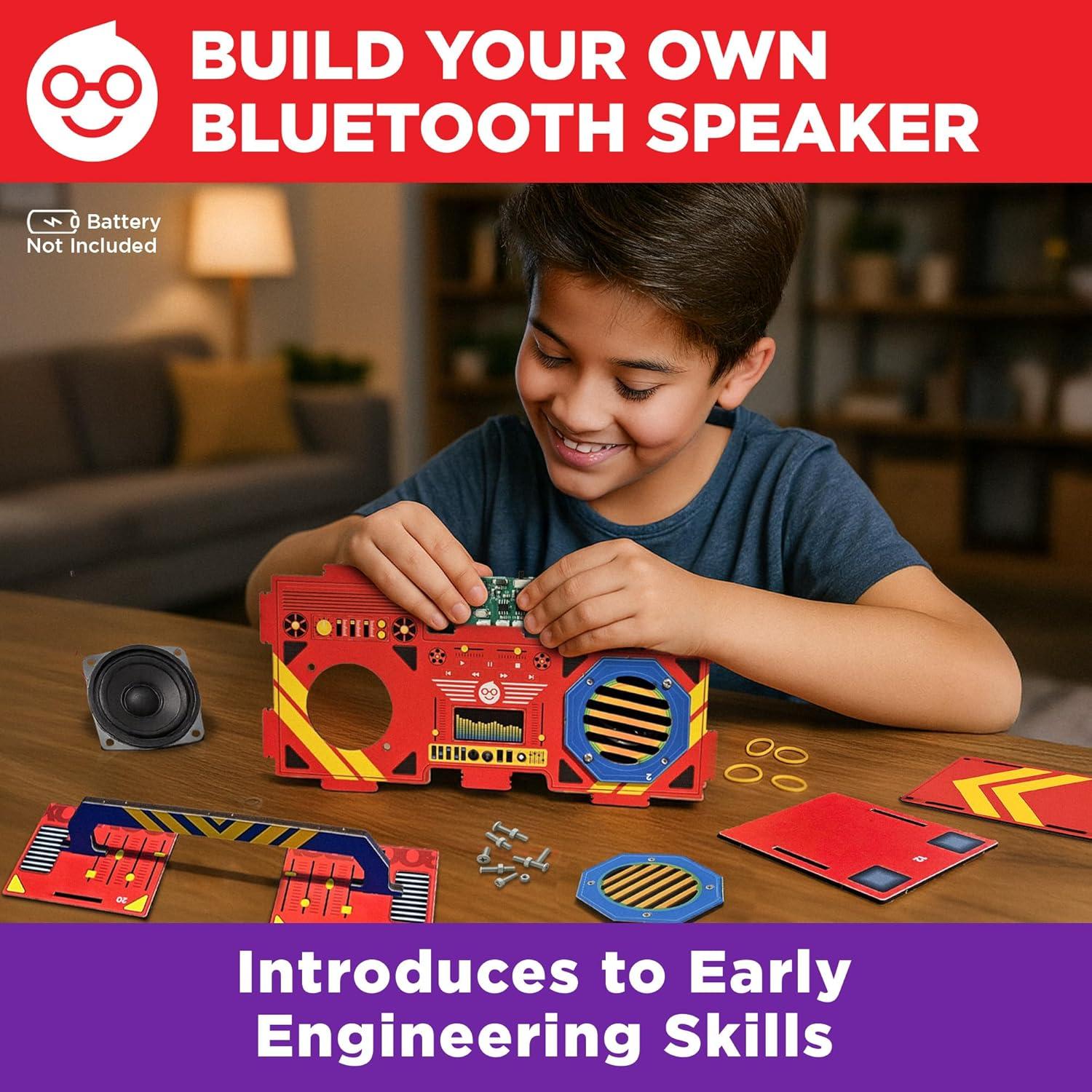 Kit DIY Altavoz Bluetooth Doctor Jupiter para Niños 8+