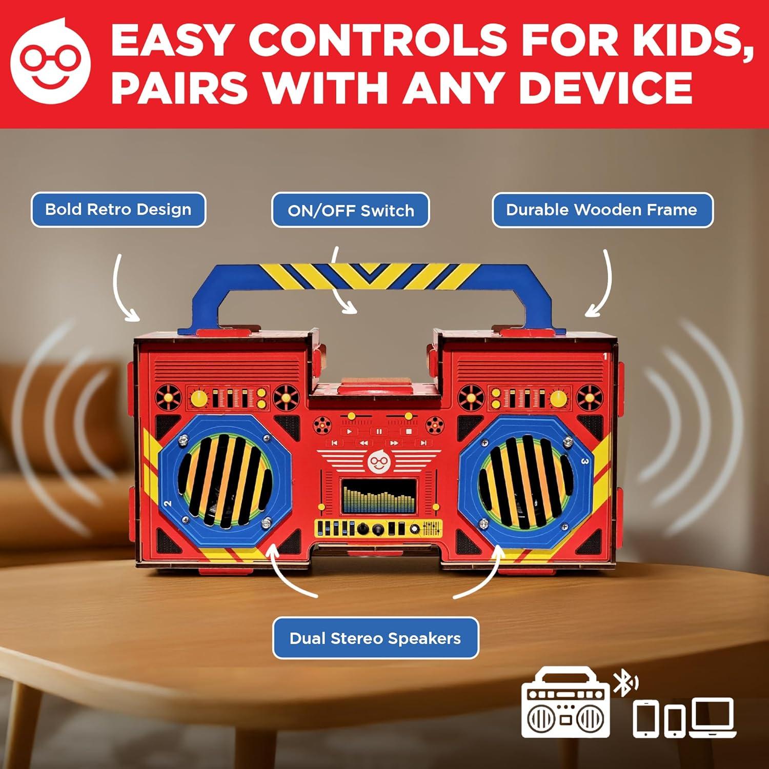 Kit DIY Altavoz Bluetooth Doctor Jupiter para Niños 8+
