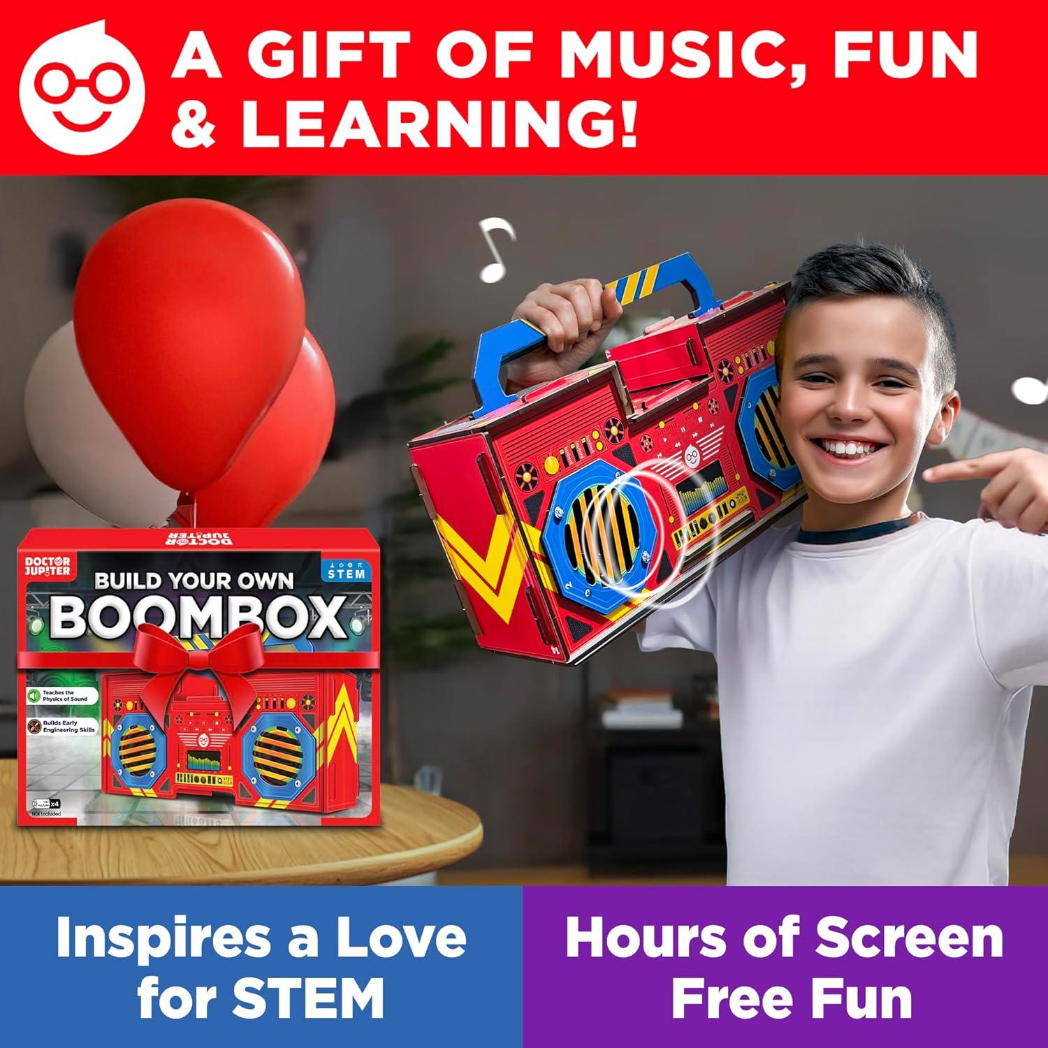 Kit DIY Altavoz Bluetooth Doctor Jupiter para Niños 8+