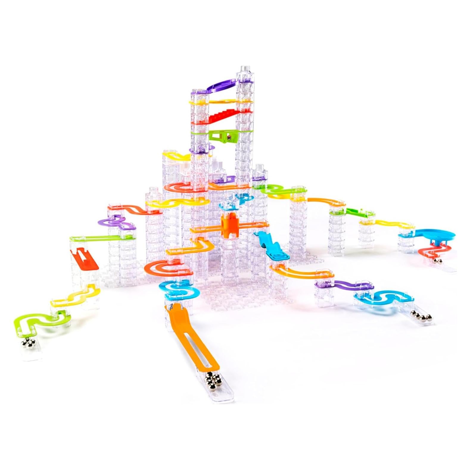 Conjunto de Pista de Canicas Trestle Tracks Pro Fat Brain Toys 274 Piezas