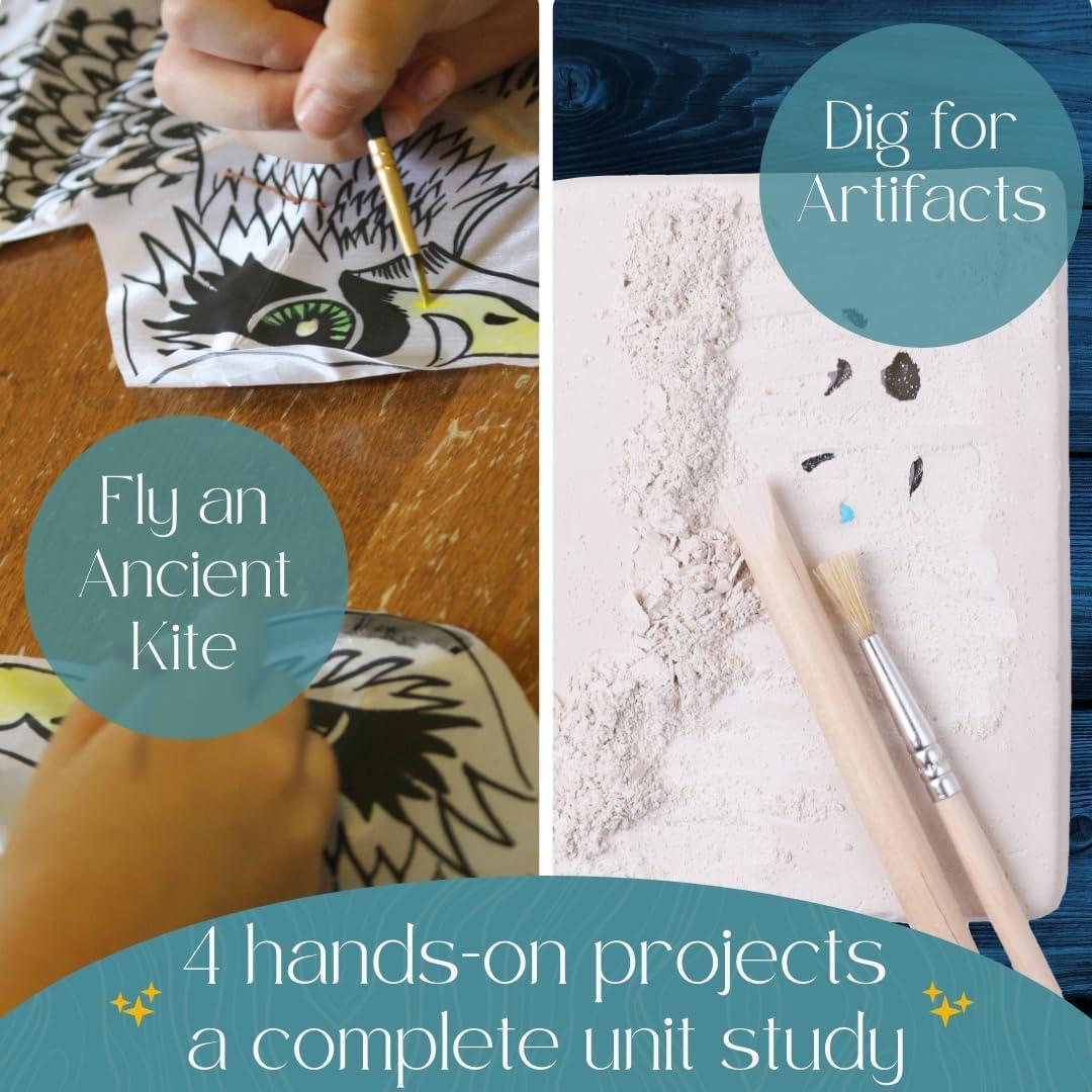 Kit de Actividad Histórica China Desempaquetado - History Unboxed