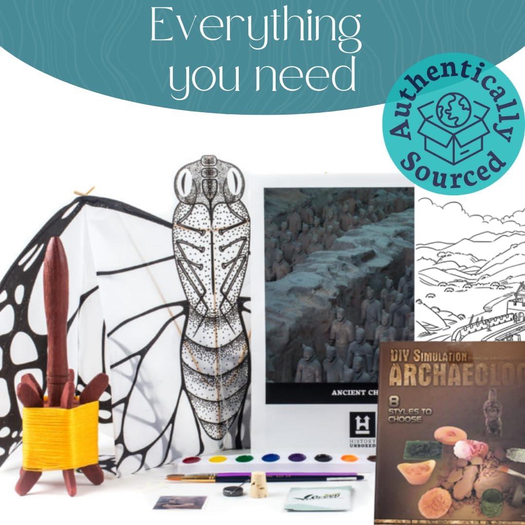 Kit de Actividad Histórica China Desempaquetado - History Unboxed