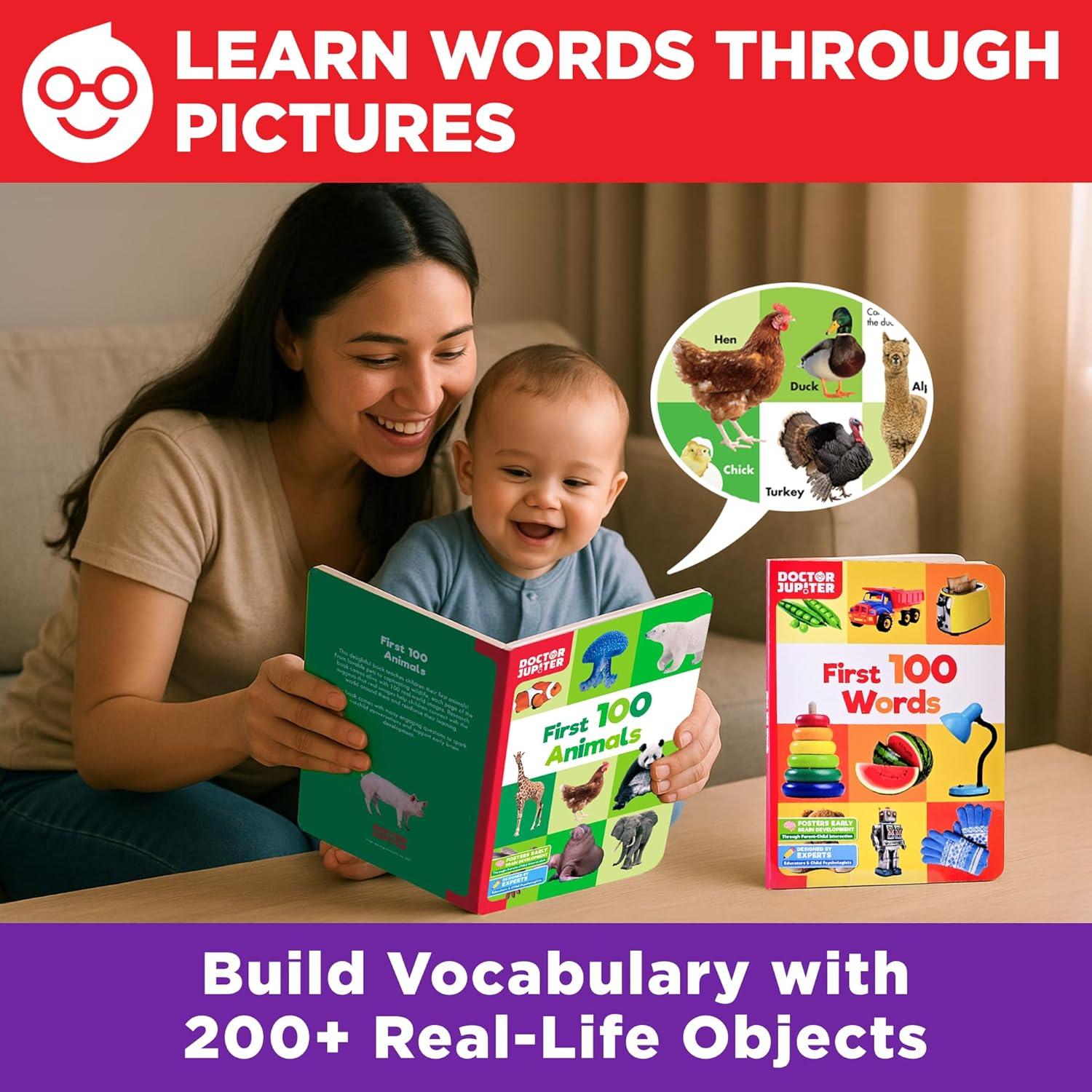 Caja de Aprendizaje Doctor Jupiter para Niños 1-3 Años