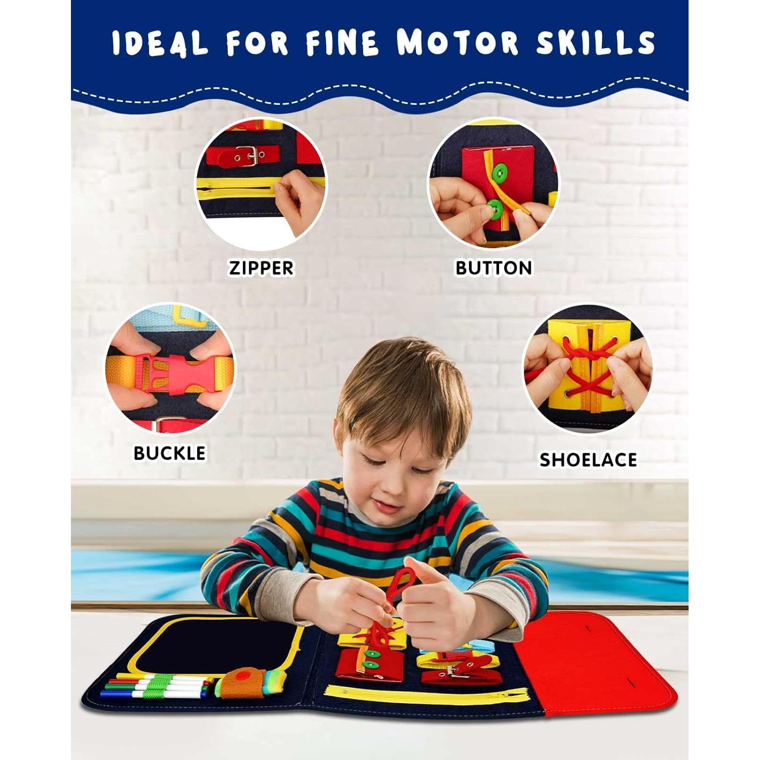 Tablero Ocupado Montessori BROADREAM para Niños 3-12 Años