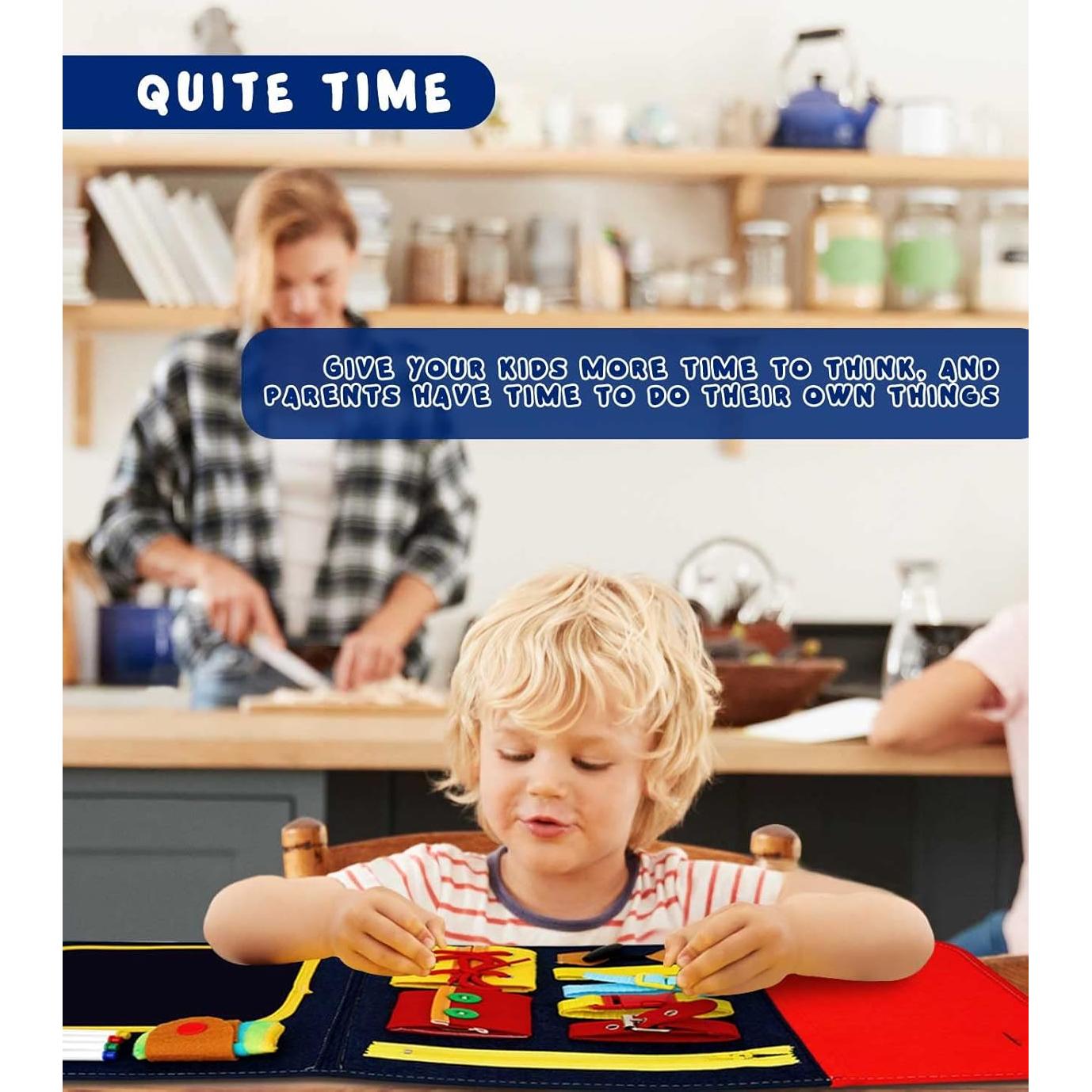 Tablero Ocupado Montessori BROADREAM para Niños 3-12 Años