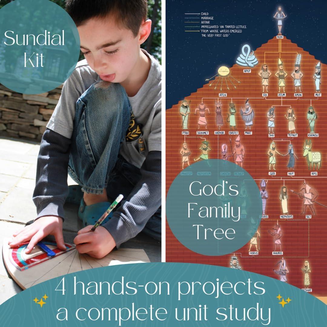 Kit de Actividad Histórica Faraones Desempaquetados - History Unboxed