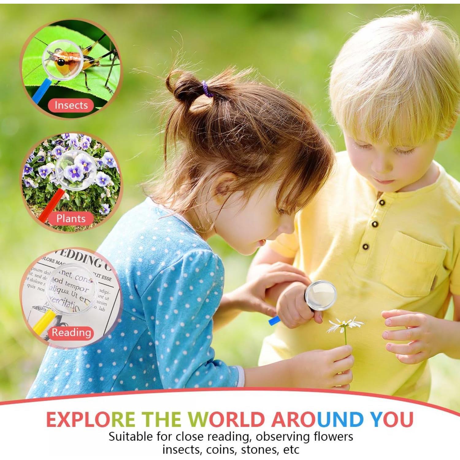 Lentes de Aumento Mini 3X SenseYo - Paquete de 9 Colores