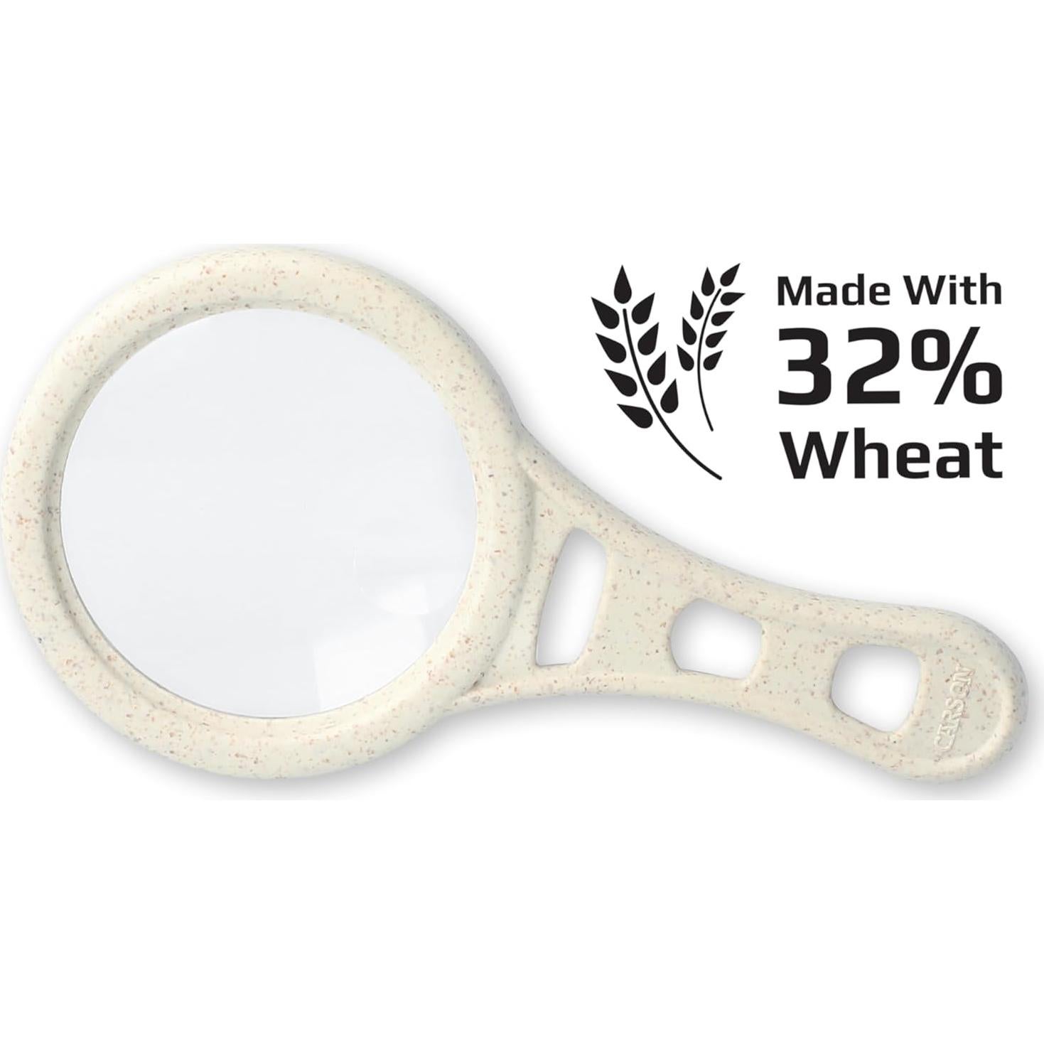 Juego de 4 Lentes de Aumento Carson - Mango Magnético 3x y 6x