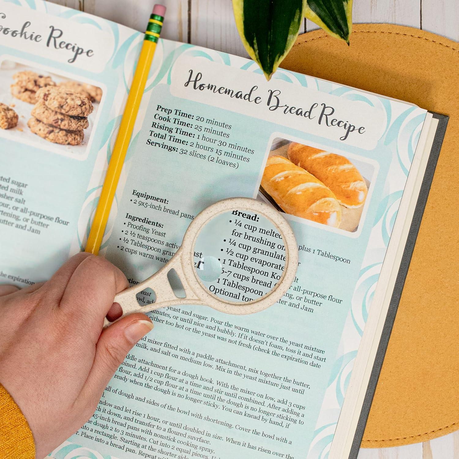 Juego de 4 Lentes de Aumento Carson - Mango Magnético 3x y 6x