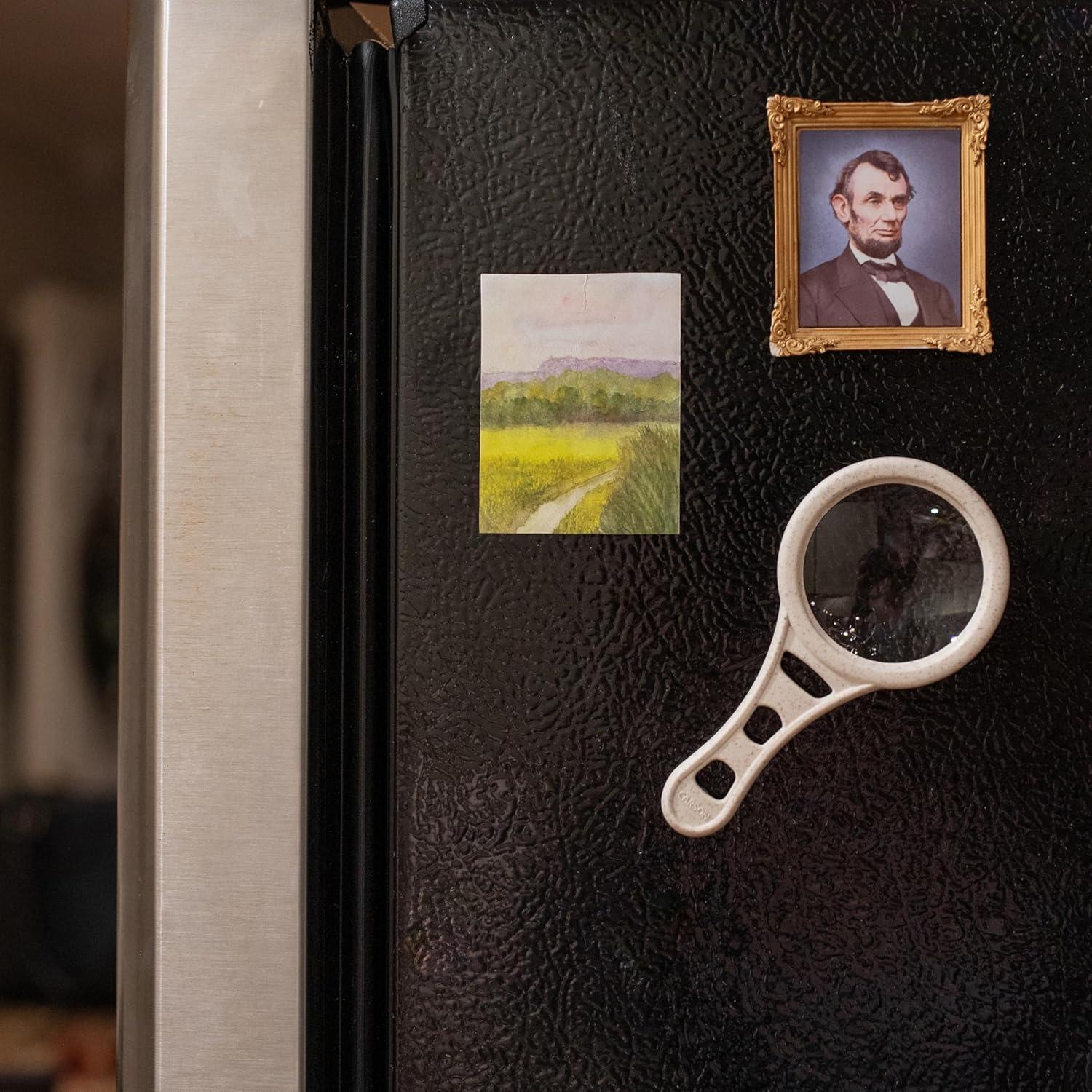 Juego de 4 Lentes de Aumento Carson - Mango Magnético 3x y 6x