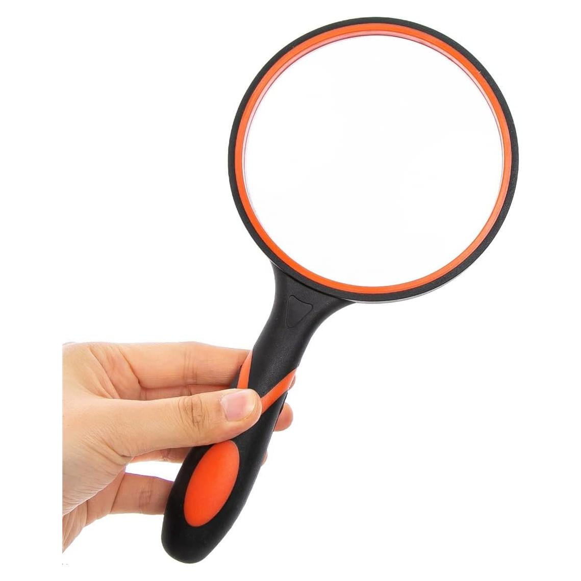 Lupa de Mano 10X HOMEGOAL con Lente de Vidrio 100mm