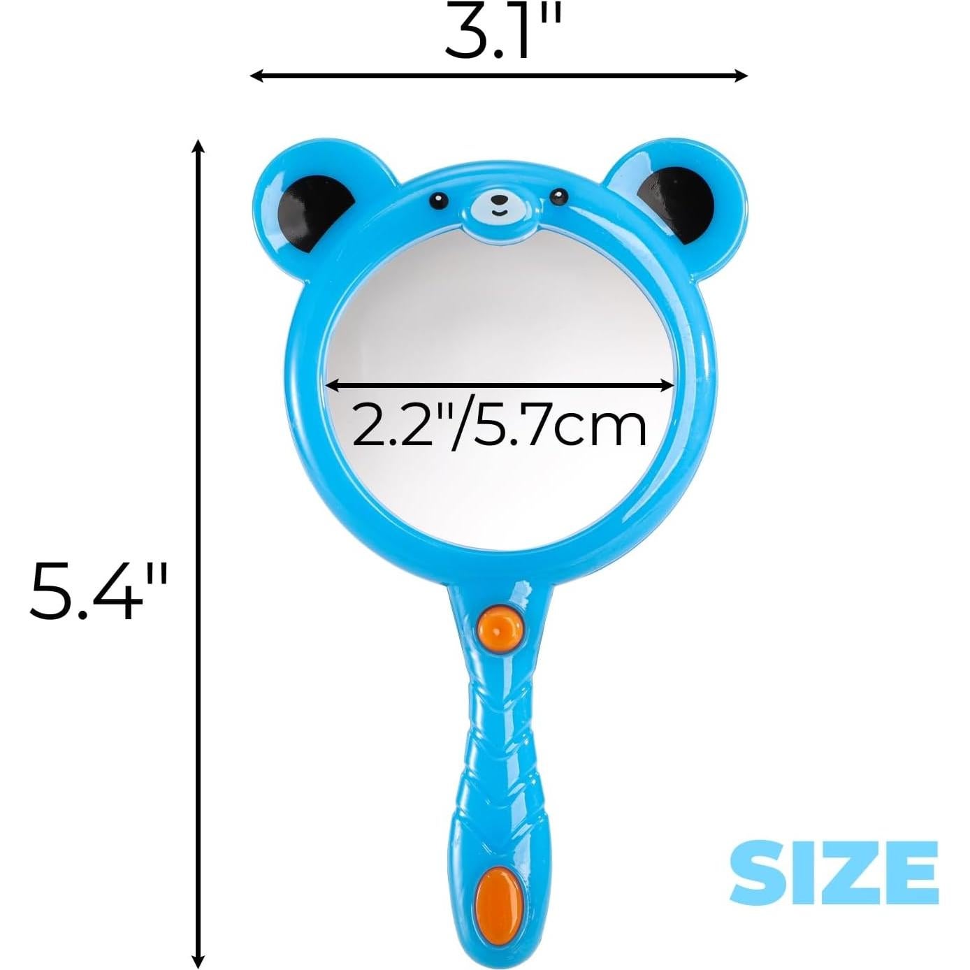 Lupas de Aumento Hiceeden 30 PCS 5X Coloridas para Niños