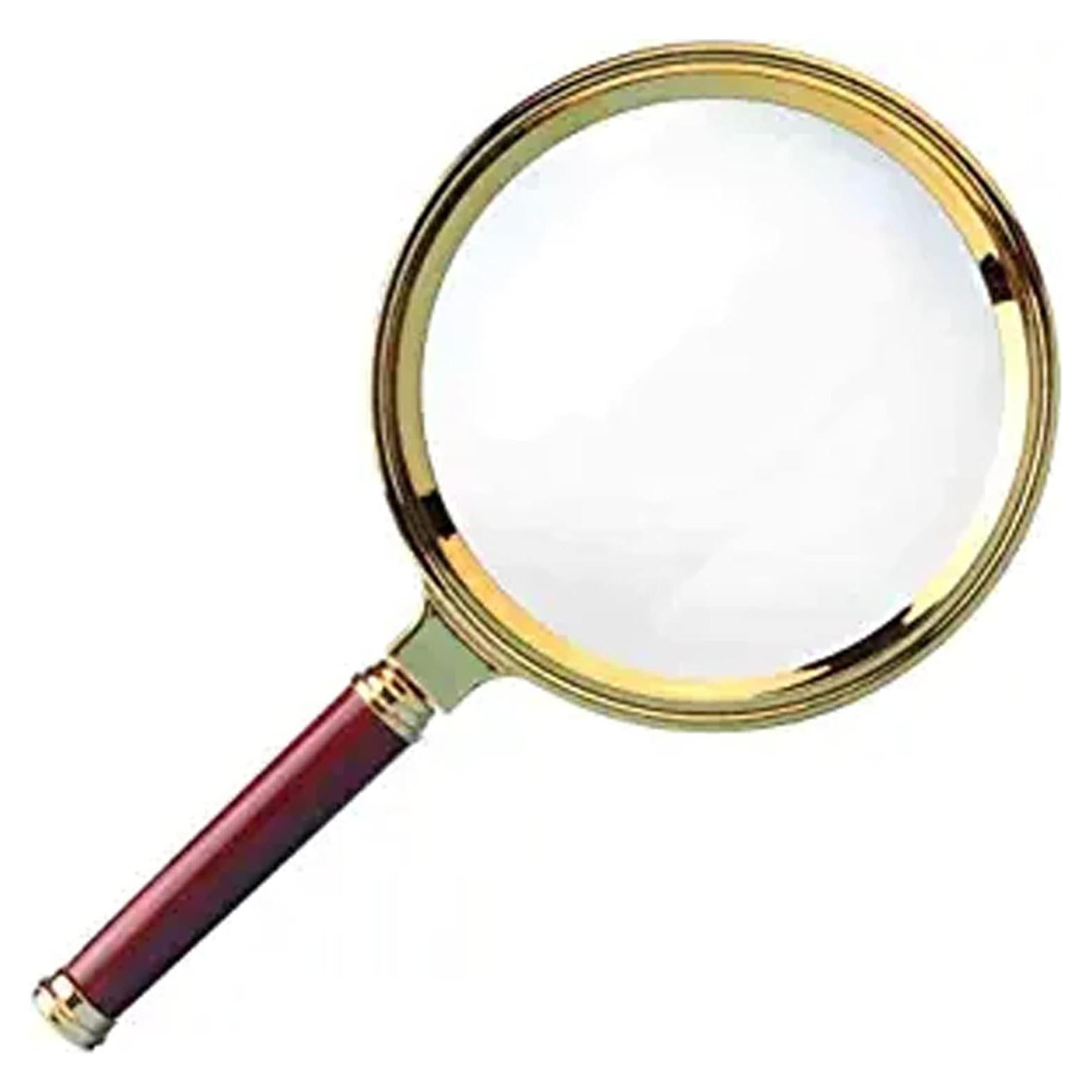 Lupa de Mano DazzyD 10X HD 90mm para Lectura y Detalles