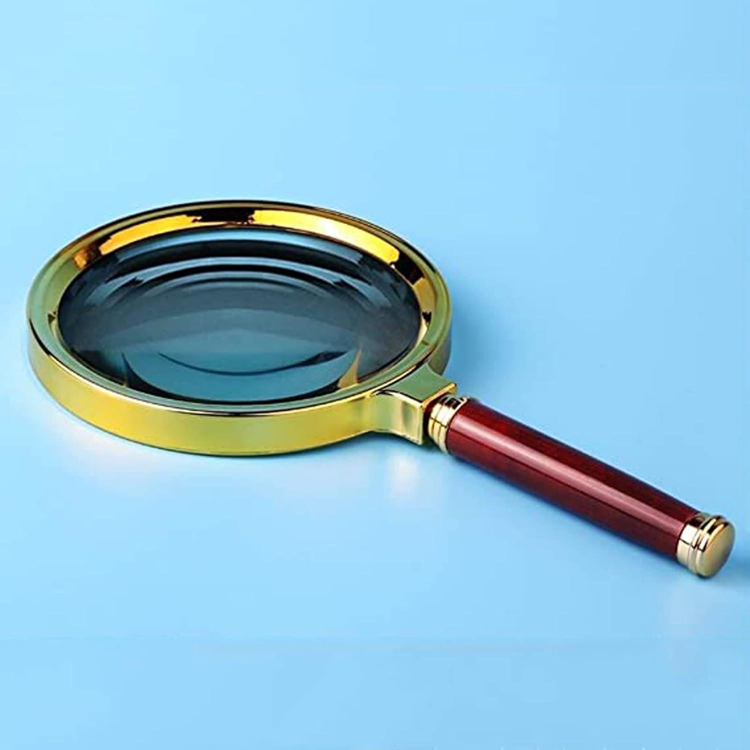 Lupa de Mano DazzyD 10X HD 90mm para Lectura y Detalles