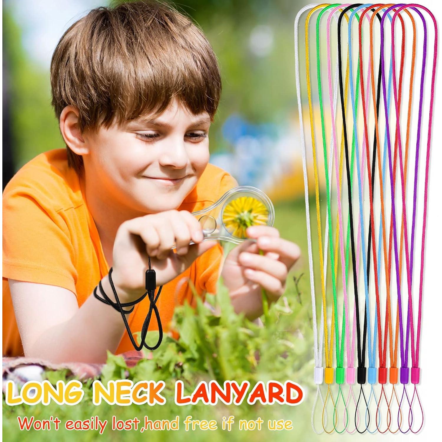 Paquete de 50 Lupas de Aumento Konohan 15X y 5X para Niños