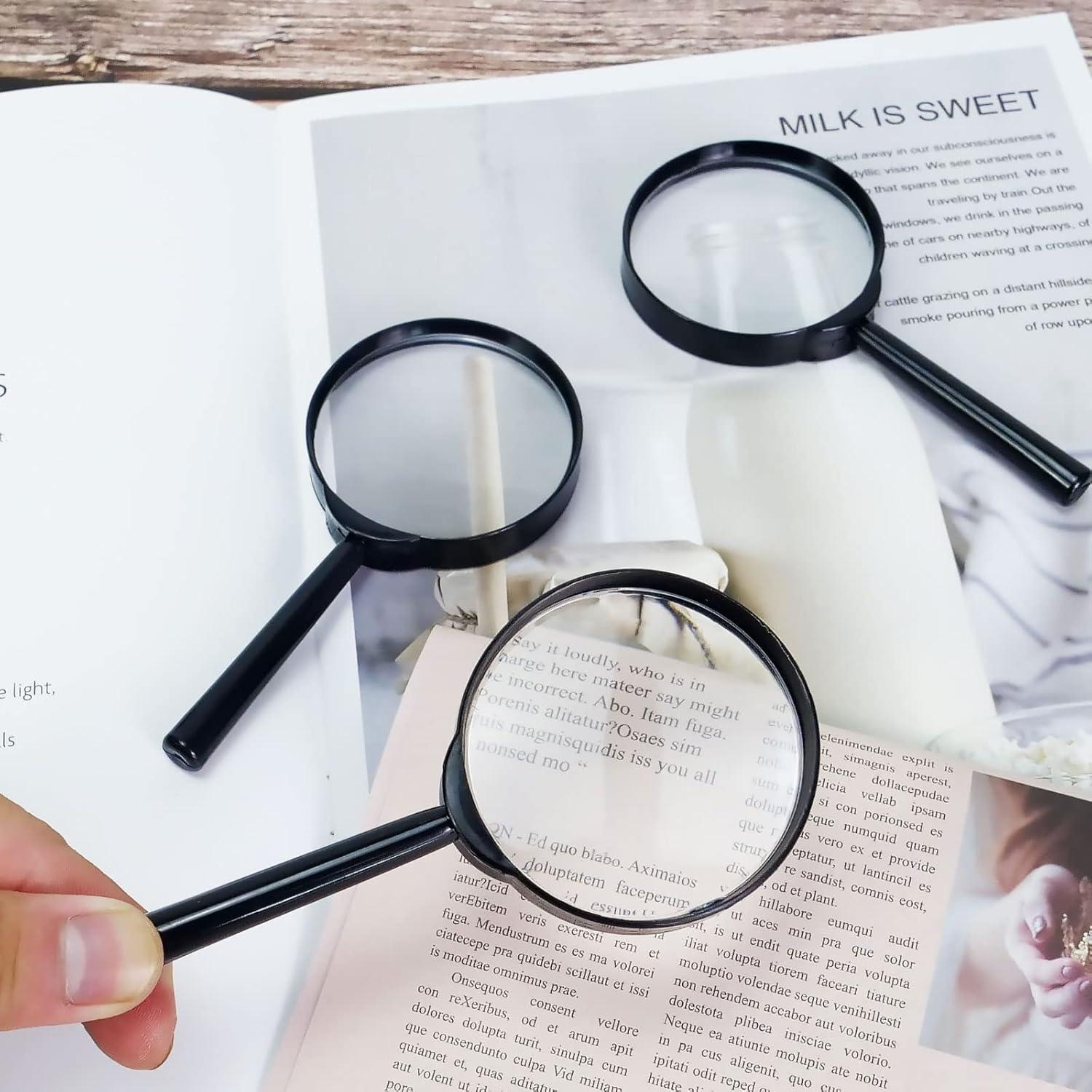 Lupa de Mano para Niños IRCHLYN - Paquete de 18 Piezas 5X