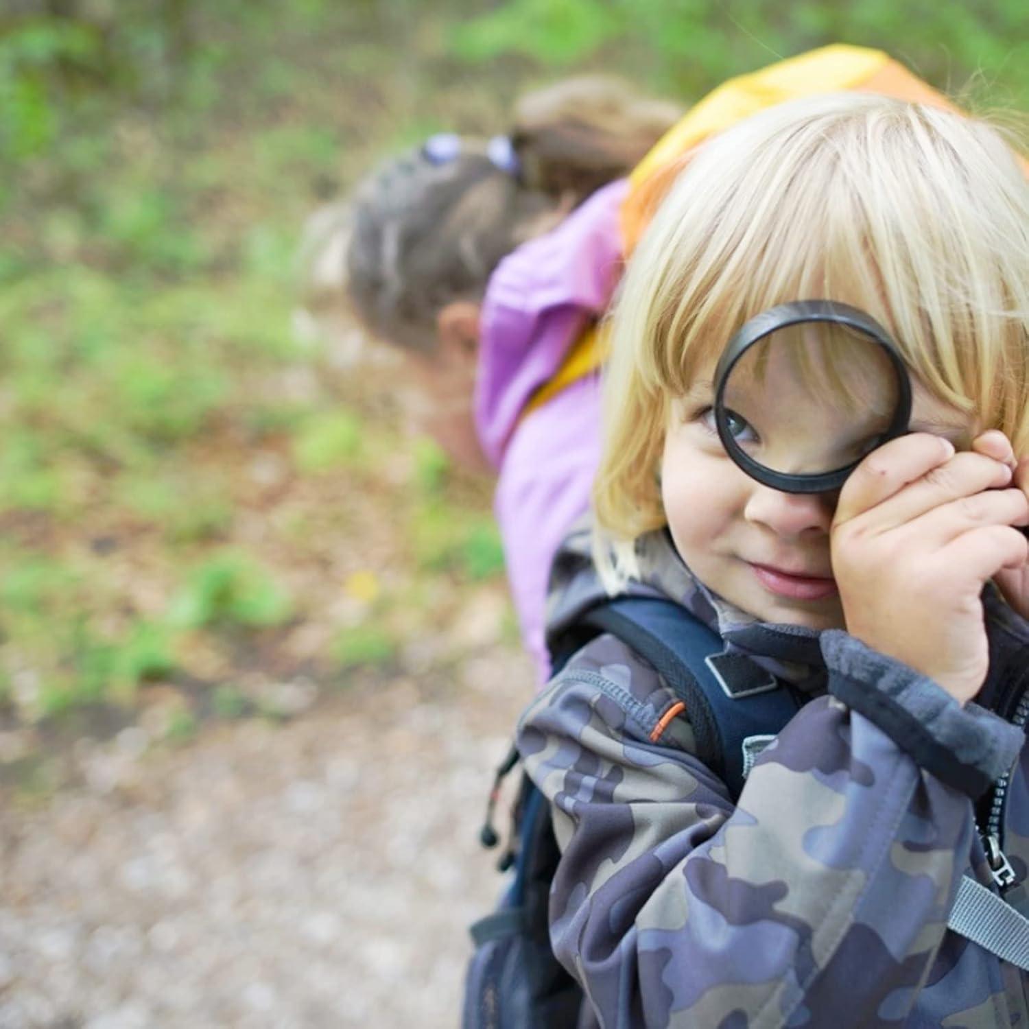 Lupa de Mano para Niños IRCHLYN - Paquete de 18 Piezas 5X