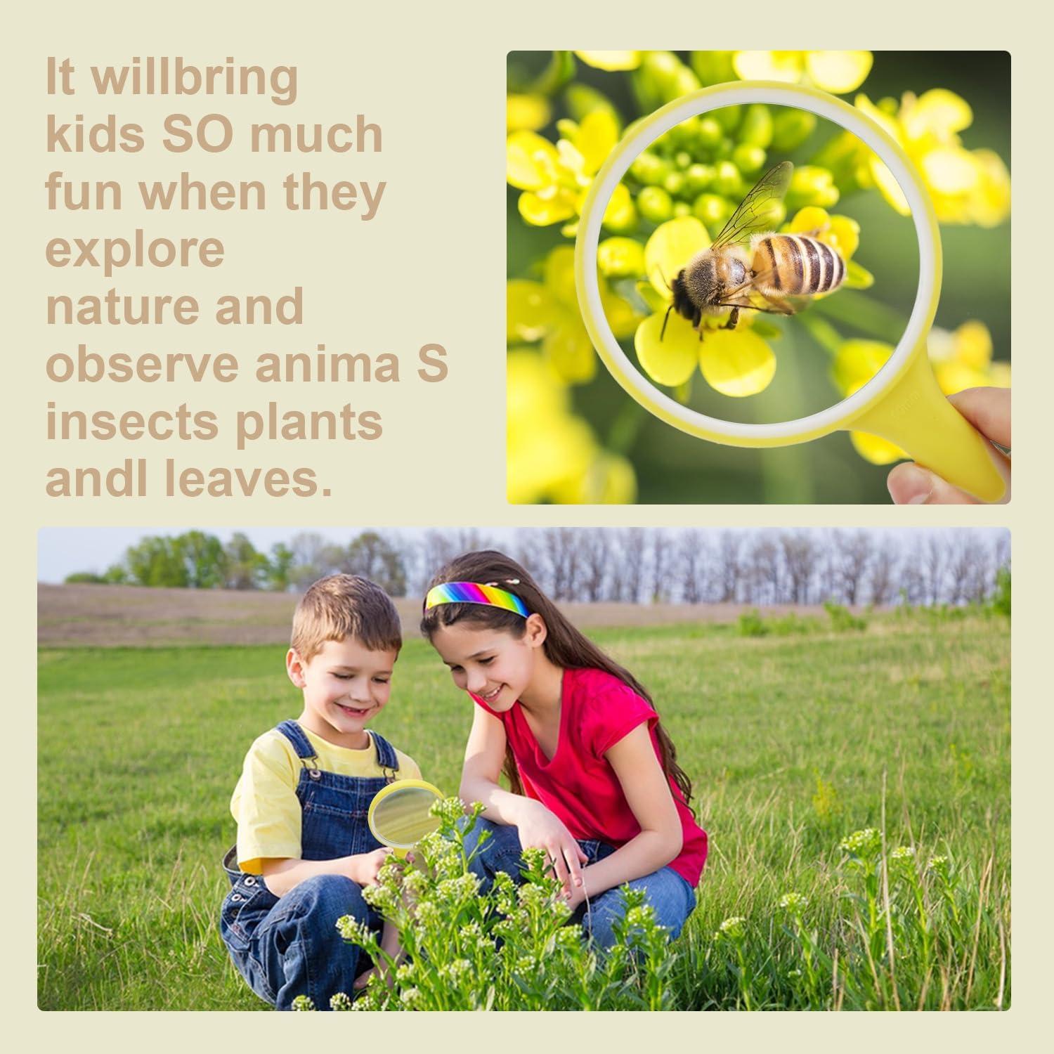 Lupa de Mano Rongon 10X Irrompible con Mango Antideslizante