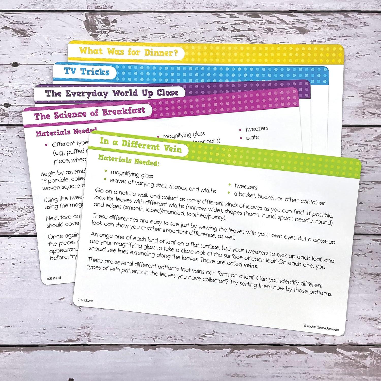 Juego de Actividades Científicas Teacher Created Resources TCR20368