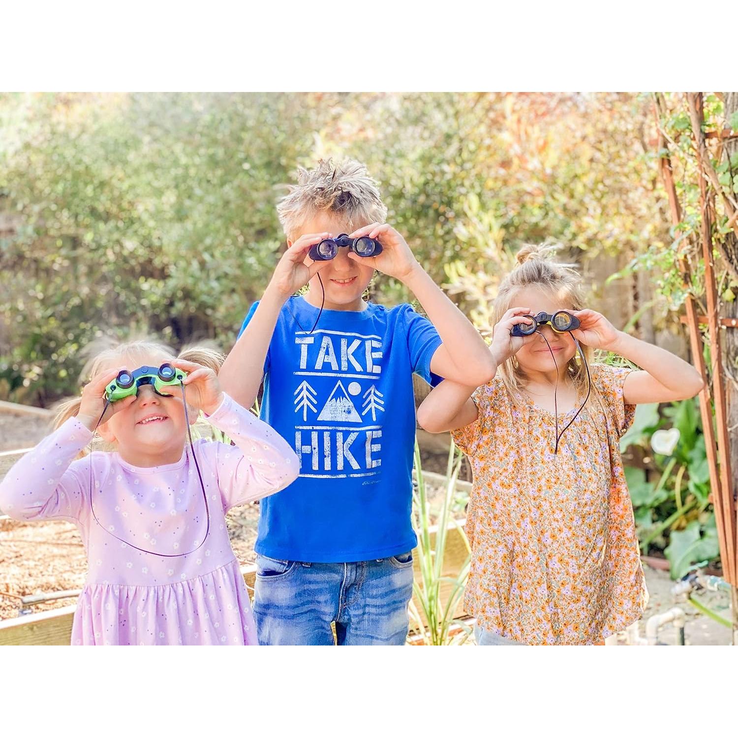 Binoculares para Niños Kicko - 3.5 x 5 in (8.9 x 12.7 cm) - Paquete de 12