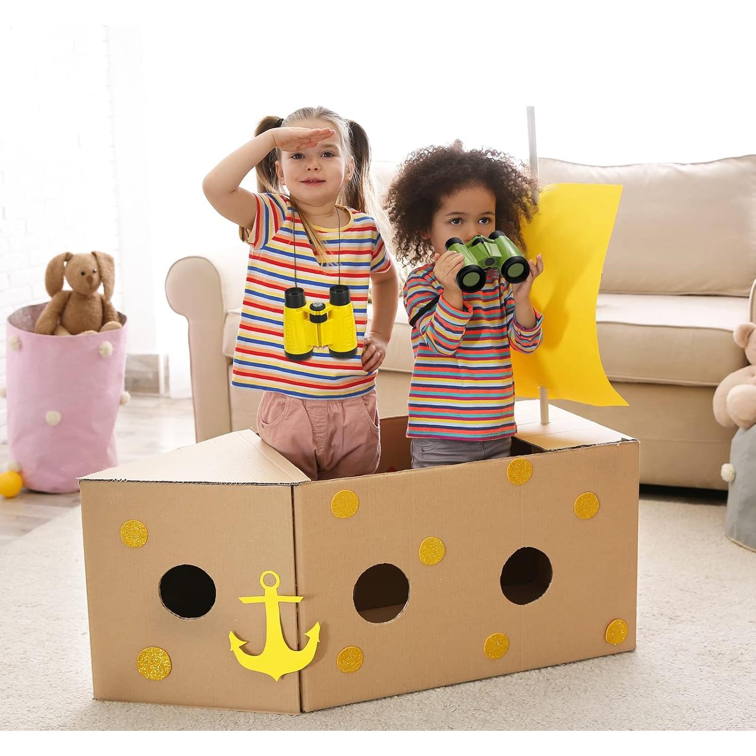 Paquete de 50 Binoculares Jiuguva para Niños Multicolor