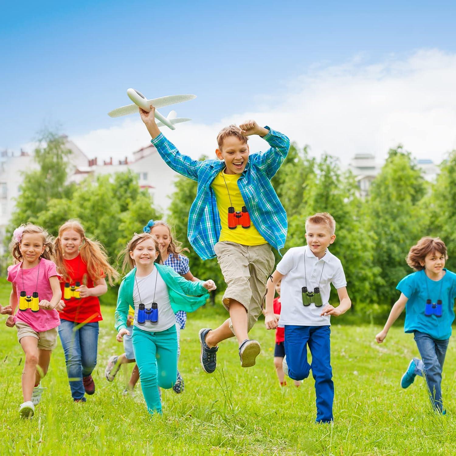 Paquete de 50 Binoculares Jiuguva para Niños Multicolor