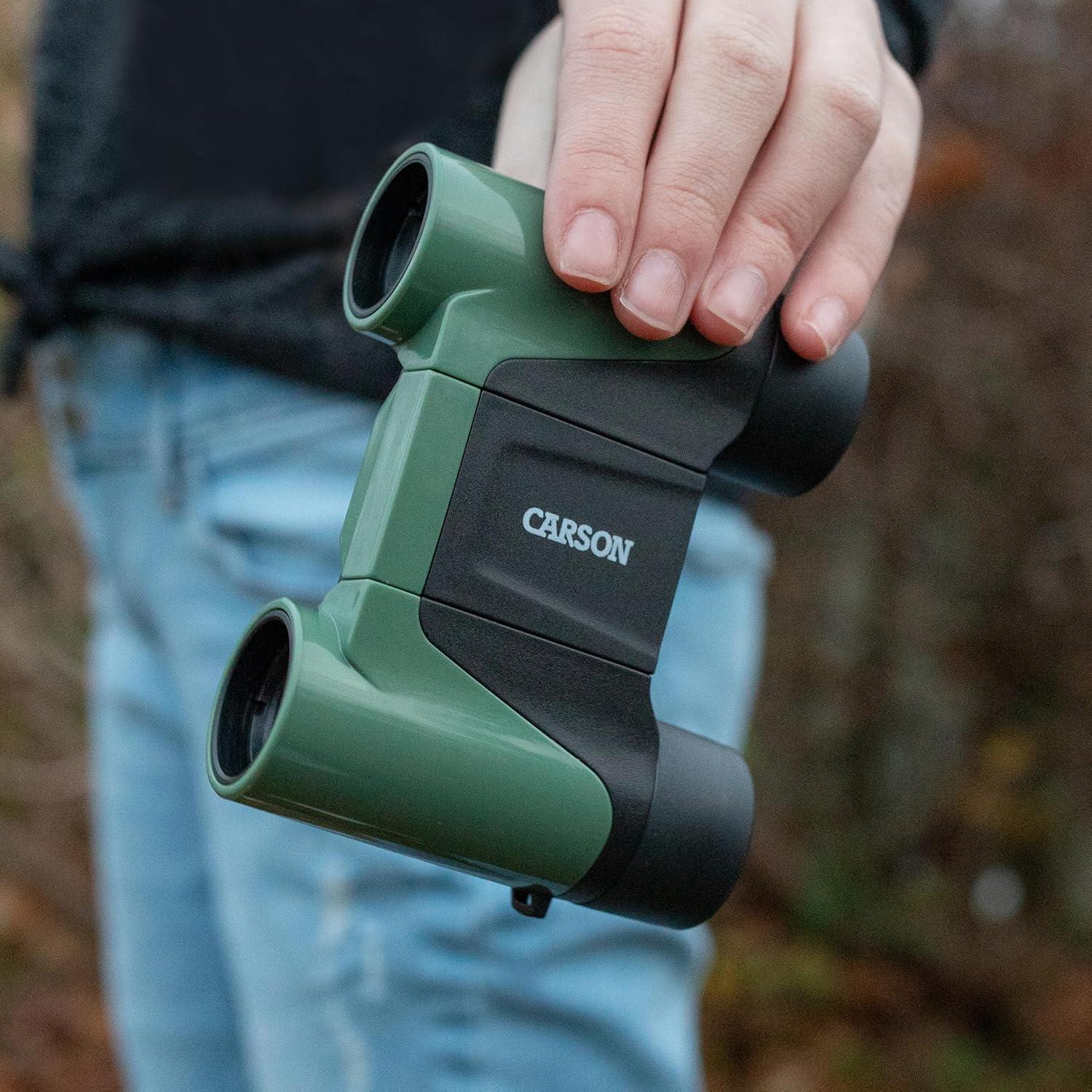 Binoculares Carson Wild Cat 7x18mm Sin Enfoque para Niños