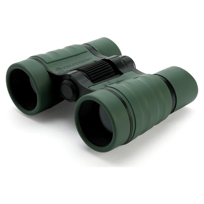 Binoculares Celestron Niños 4x30 Verde - Óptica Brillante