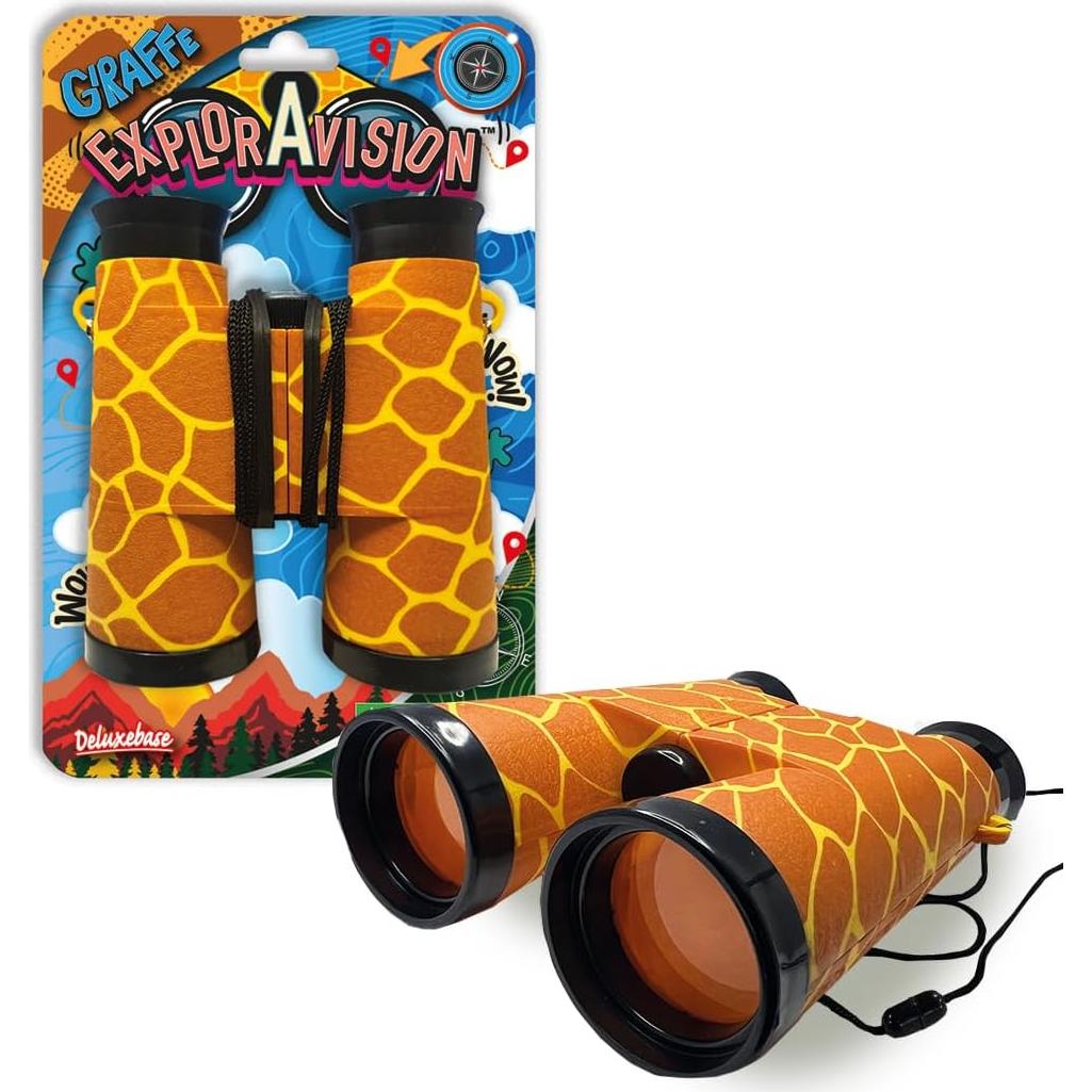 Binoculares Jirafa Deluxebase para Niños - Compactos y Duraderos