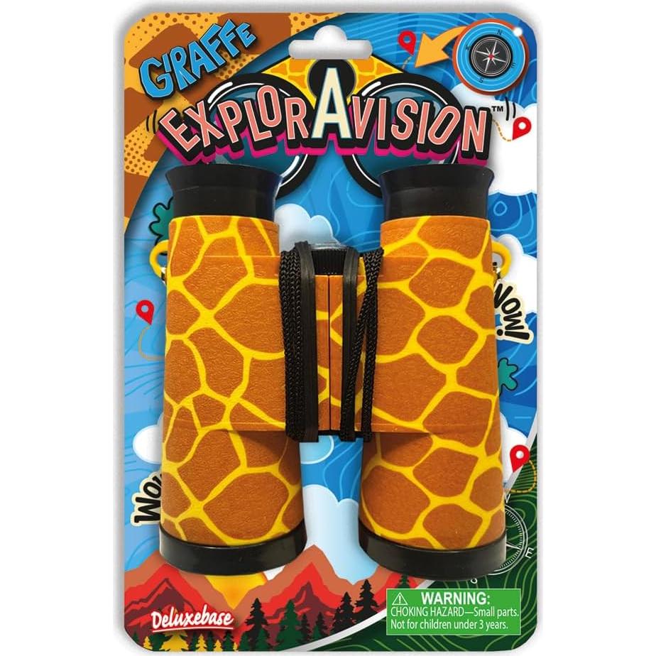 Binoculares Jirafa Deluxebase para Niños - Compactos y Duraderos