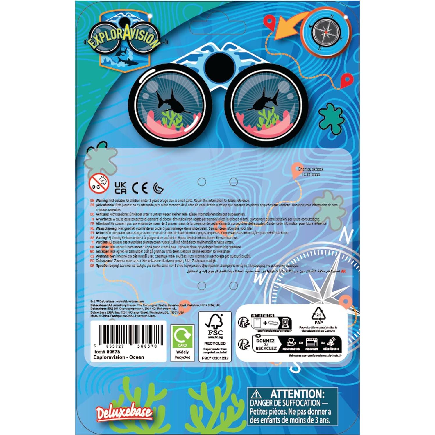 Binoculares Jirafa Deluxebase para Niños - Compactos y Duraderos